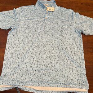 Blue Sailboat Peter Millar Men's Summer Comfort Performance Polo